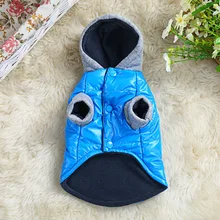 

New Fashion Winter Pet Products Dog Hoodies Pets Bright Clothes Cotton Dog Clothing For Puppy Dogs 3 Colors Size S-XXL