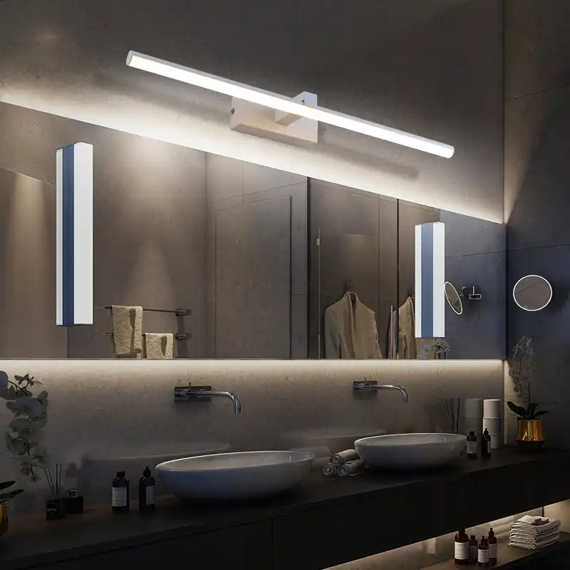 Lamps Lighting Ceiling Fans Modern Led Spiral Mirror Light Wall Lamp Bathroom Light Fixture Vanity Lighting Home Garden