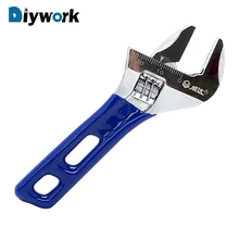 DIYWORK llave ajustable de acero inoxidable llave Universal Mini tuerca herramientas de mano máximo 24mm de diámetro