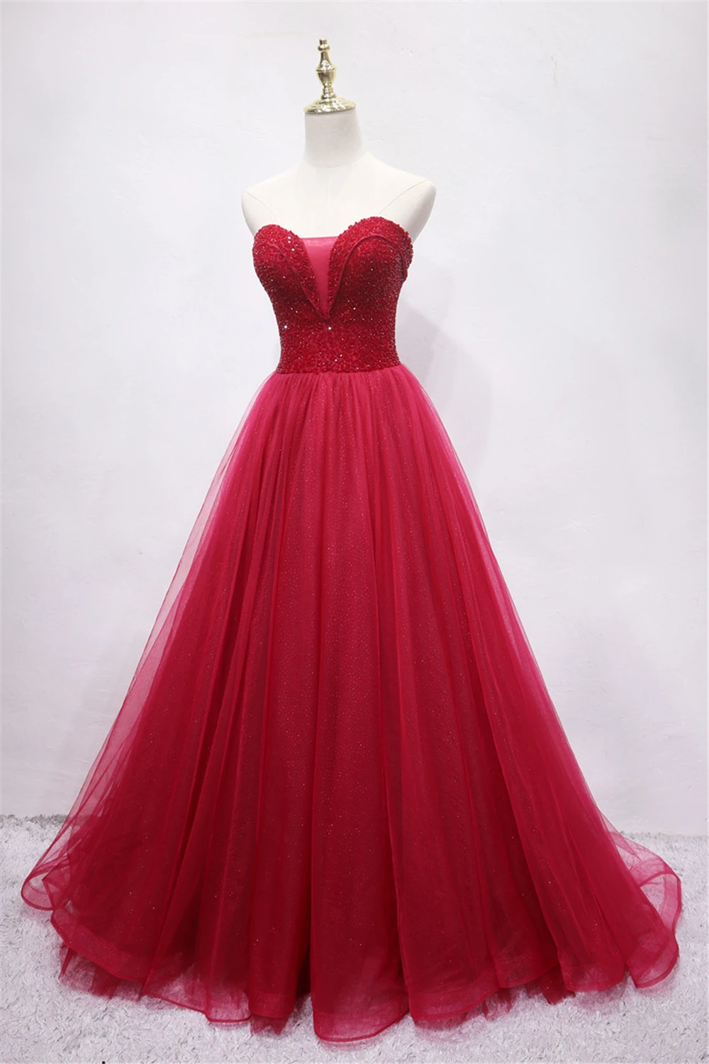 Реалистичные Фотографии! С милым декольте, из тюля с блестками и Бисер шнуровка vestidos de 15 vestidos quinceaneras Бальные платья