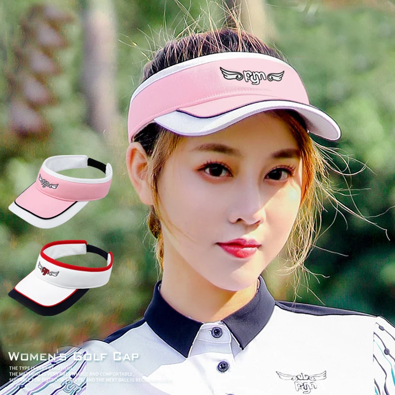 

New Design Women Adjustable Breathable Caps with Sun Visor Outdoor Sports Cycling Running Hiking Traveling Tennis Golf Hat