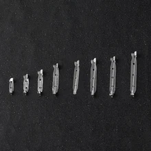 20 шт./упак. Брошь база 1,5 см-4,5 см с металлическими заклепками; туфли-лодочки шпильки назад адвокатского сословия задней части для бейджа, безопасный дом для вашего ребенка, брошь на застежке, "сделай сам" для изготовления украшений Запчасти