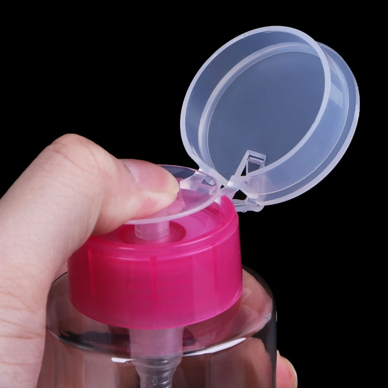 160 мл Пустой дозатор жидкого геля для снятия лака чистая бутылка для дизайна ногтей