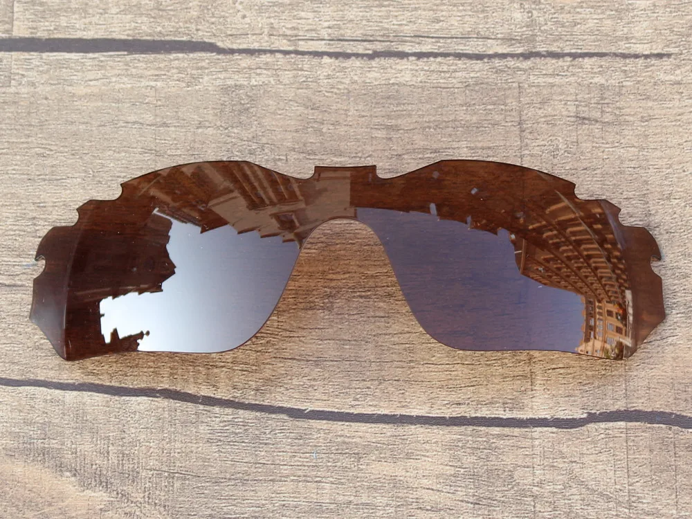Copper Brown Polarized Replacement Lenses For Radar Edge Vented