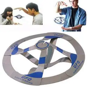 

Flying Magic Trick Disk Mid Air UFO Floating Fly UFO Saucer Magic Tricks Toy Mystery Trick Props Show Tool Magic Toy For Kids