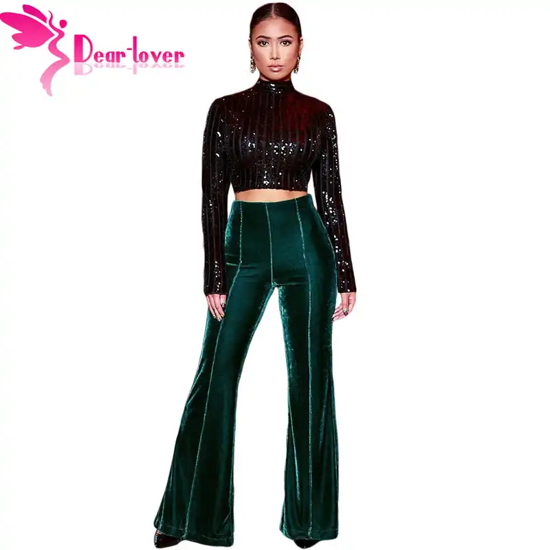 fashion flare trousers