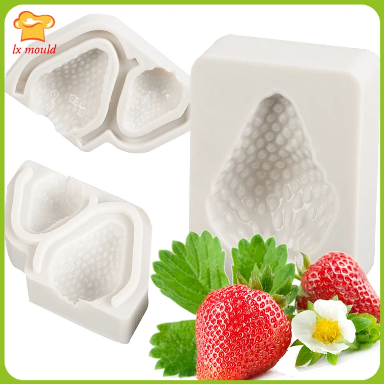 Strawberry Moisturizing Decoration Cake Moisturizing Production Molds