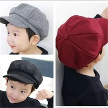 1 шт., детский берет, кепка, купол, восьмиугольная шляпа, бейсбольная кепка, дети младенец Начинающий ходить малыш, берет, кепка, модная новинка, хит, восьмиугольная кепка