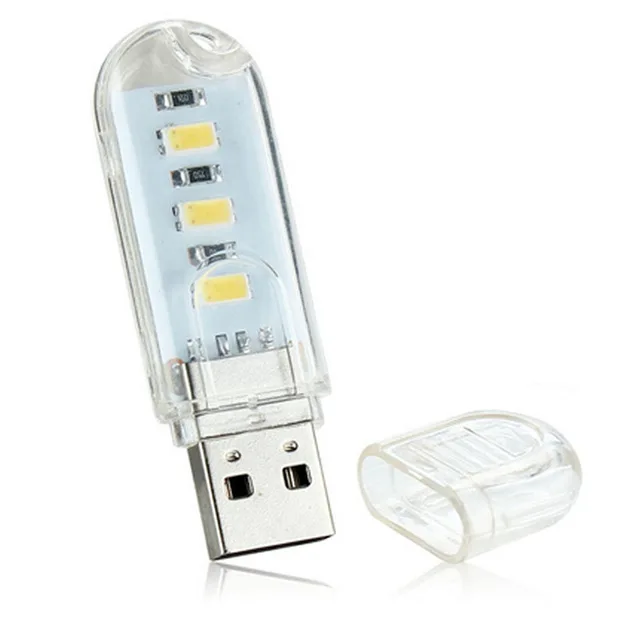Высококачественный гибкий ультра яркий мини 3 светодиодный S USB Свет Компьютерный светодиодный светильник для ПК ноутбук компьютер удобный для чтения