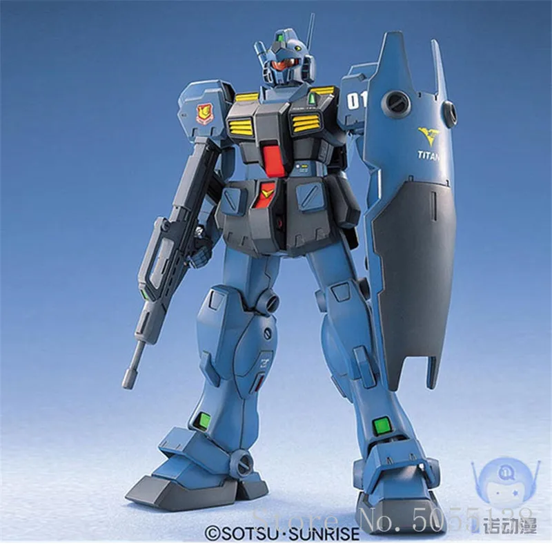 Bandai Gundam модели в наличии на складе в сборе 71692 мг 1/100 RGM-79Q GM Кел робот Гандам Рисунок Аниме Драконий жемчуг игрушки Рисунок подарок