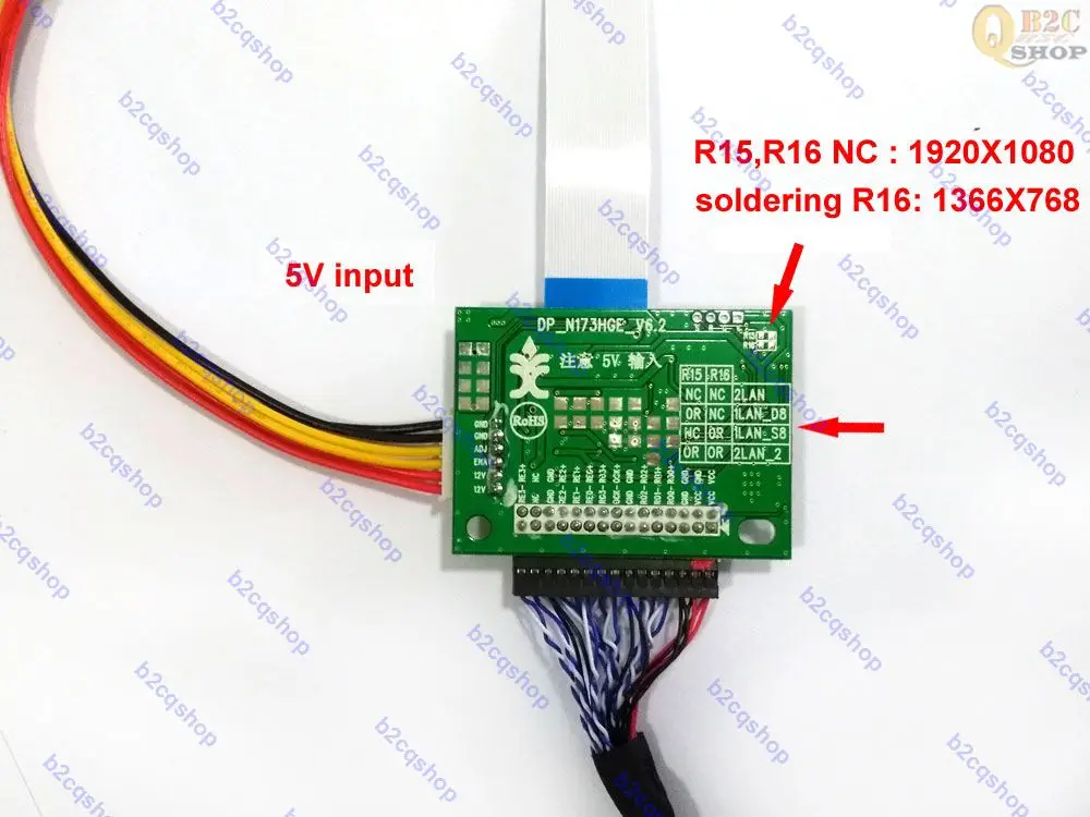 LVDS в eDP сигнал Универсальный адаптер плата драйвера для 30Pin EDP панель экран ЖК-контроллер конвертер