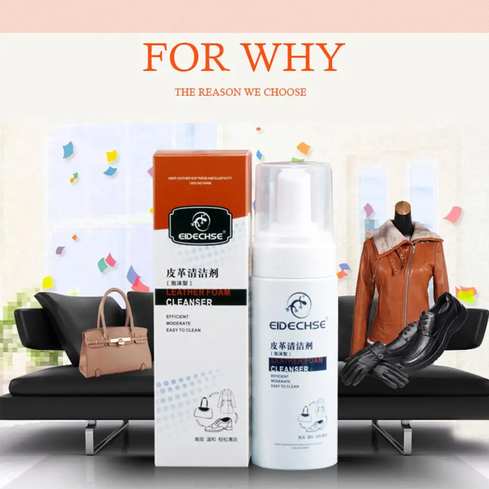  Universal 2019 Car Interior Complete Foam Leather Care Kit Leather Cleaner Protection Foam For Sofa