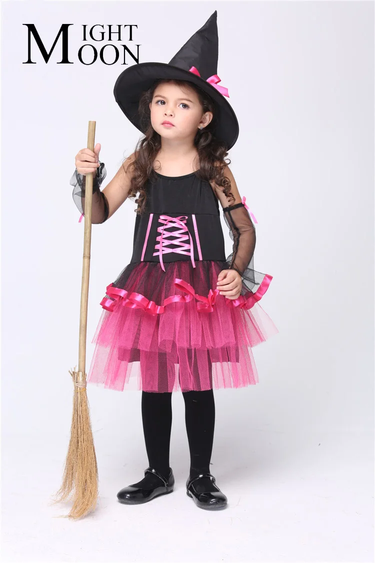 MOONIGHT Girl Little Witch Cosplay Costumes Halloween Stage Performance