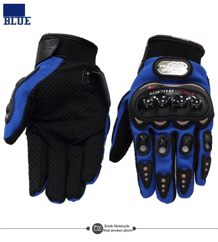 Pro-biker мотоциклетные перчатки для сенсорного экрана, полный палец, для спорта на открытом воздухе, для верховой езды, для мотокросса, велосипедные защитные перчатки