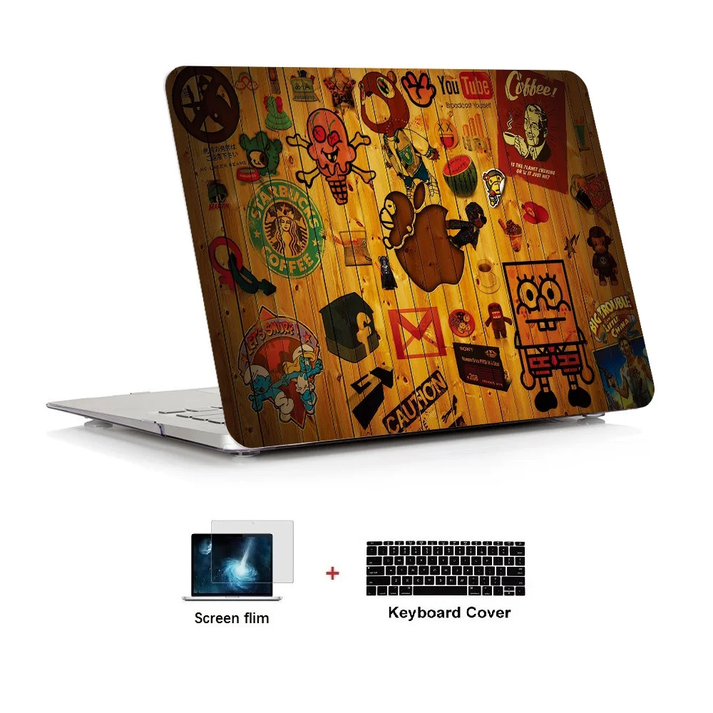 

Oil Painting series Case For NEW Apple Macbook Air Pro Retina 11 12 13 15 Touch Bar 13 15 inch A1989 A1706 A1708 A1990 A1707
