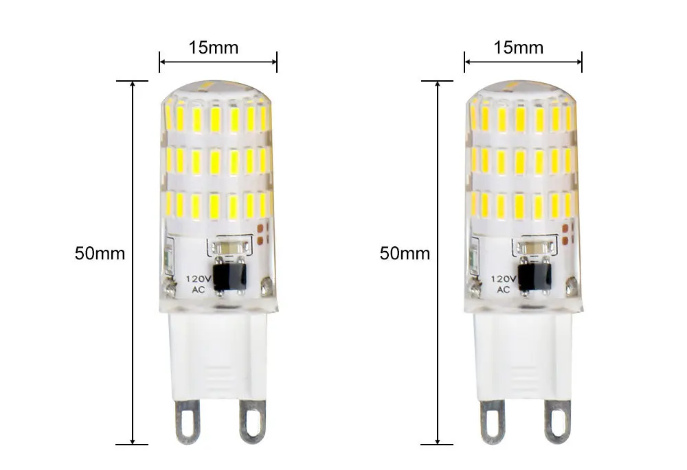 MUMENG 10 шт. G9 светодио дный лампы 4 Вт SMD4014 Керамика лампа AC220V 46 светодио дный s светодио дный Spotlight луковицы заменить галоген свет для Люстра