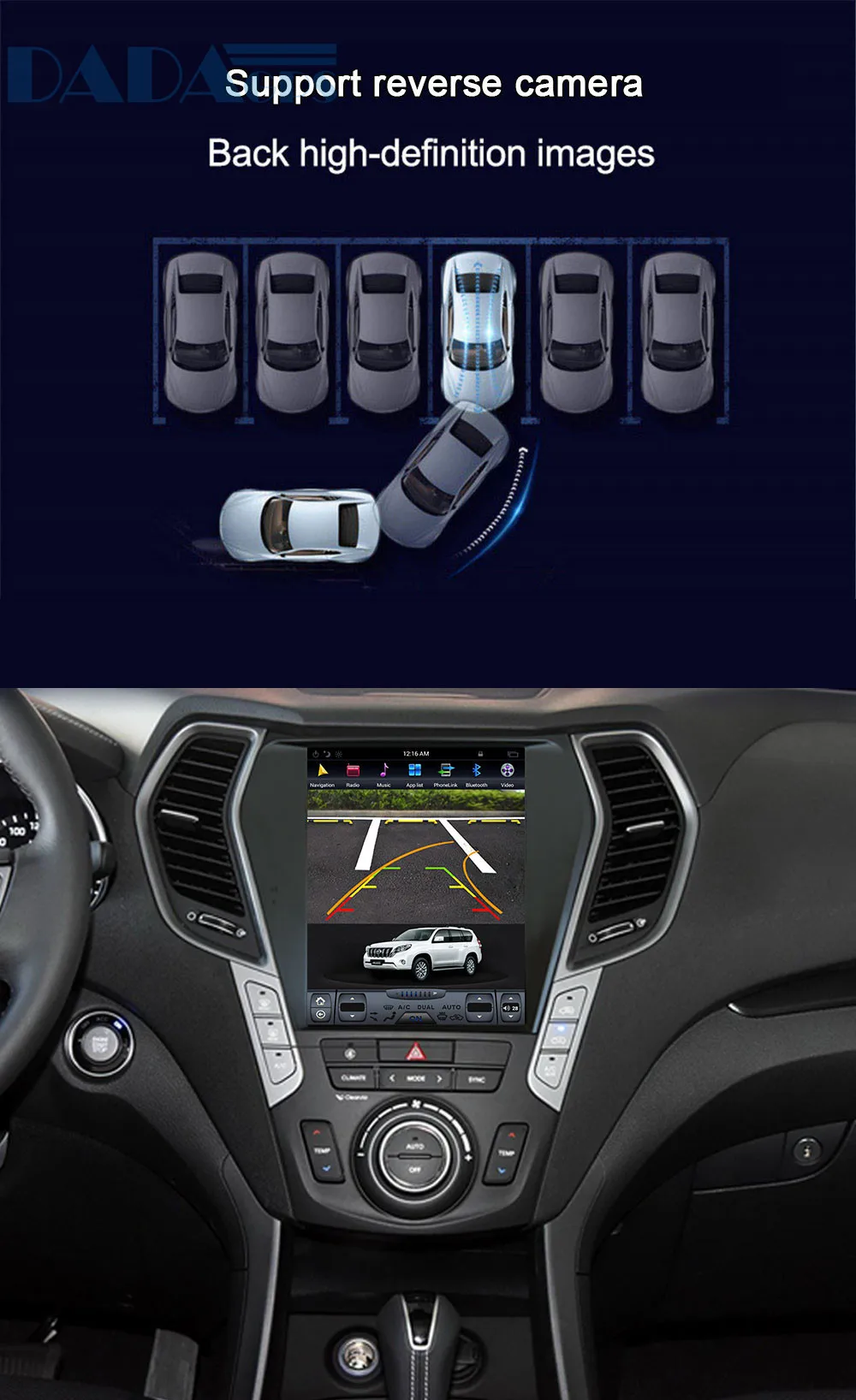 Flash Deal 10.4"Tesla style ISP Screen Android 7.1 Car multimedia Radio player For Hyundai IX45 2013-2018 GPS Map Navigation no dvd 14