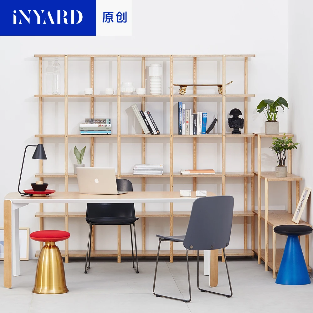 [InYard original] 1.8m imported white acorn wooden table designer style Nordic simple conference table