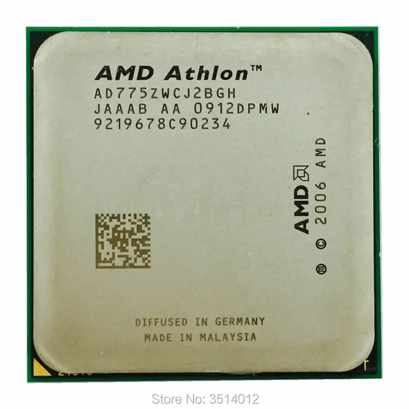 Двухъядерный процессор AMD Athlon X2 7750 775Z 2 7 ГГц AD7750WCJ2BGH/AD775ZWCJ2BGH Socket AM2 + | Компьютеры и