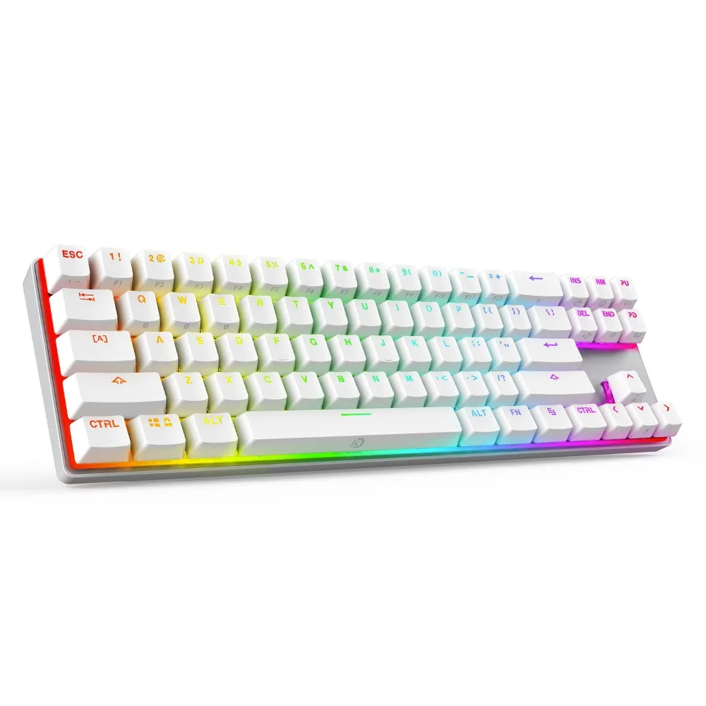 DREVO Calibur 71 ключи Игры Механическая клавиатура Беспроводной Bluetooth 4 0 Edition с RGB