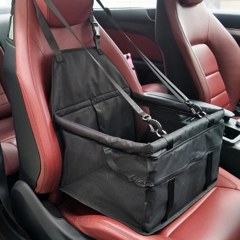 Дорожная переноска для собак, Автомобильная подушка для сиденья, безопасная переноска для домашних животных, сумка для щенков, складные аксессуары для путешествий для домашних животных, водонепроницаемая корзина для сиденья для собак - Цвет: 6