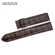Женский ремешок ISUNZUN для часов Tissot 1853 T02 T023 T028 из натуральной кожи 14 мм ремешки для часов из высококачественной кожи