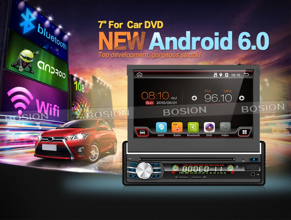 Clearance android 9 1din autoradio car radio 7 inch HD GPS DVD Player with Navigation Bluetooth USB free rear camera head unit car stereo 2 Clearance android 9 1din autoradio car radio 7 inch HD GPS DVD Player with Navigation Bluetooth USB free rear camera head unit car stereo 2