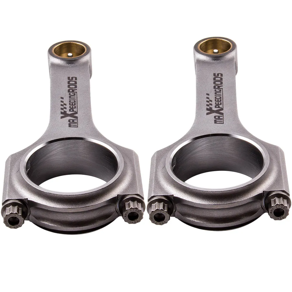 

H-Beam 4340 Forged Steel Connecting Rods for Fiat 500 126mm Aircraft Chrome Moly Forged aircraft chrome moly quality steel