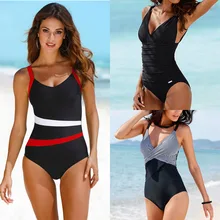 Сдельный купальник пуш-ап размера плюс, новинка, сексуальный летний Мягкий Купальник для женщин, пляжная одежда, купальные костюмы, монокини, боди