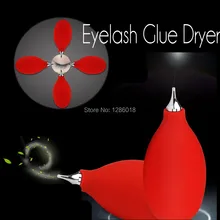 Наращивание ресниц Инструмент-аппликатор резиновая груша для чистки пыли клей для ресниц сушилка X5pcs