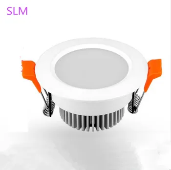 

10pcs/lots Integration of high-end LED-fog ceiling lamp spot lights backdrop 7W9W12W15W18W24W AC90-260V SMD 5730 led downlights