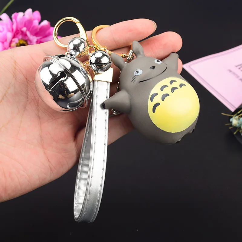 Japan Animal Totoro keychain Cosplay Figure keychains Pendants Craft
