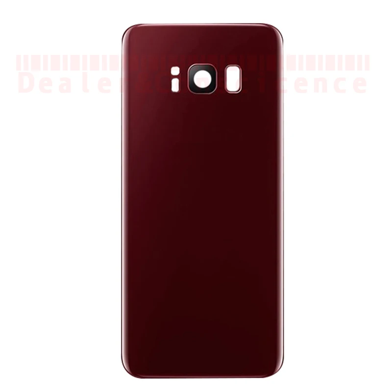 

10PCS Vietnam For Samsung Galaxy S8+S8 Plus G955 G955F Back Battery Cover Glass Housing Case+Glue+IMEI Print+Camera Lens
