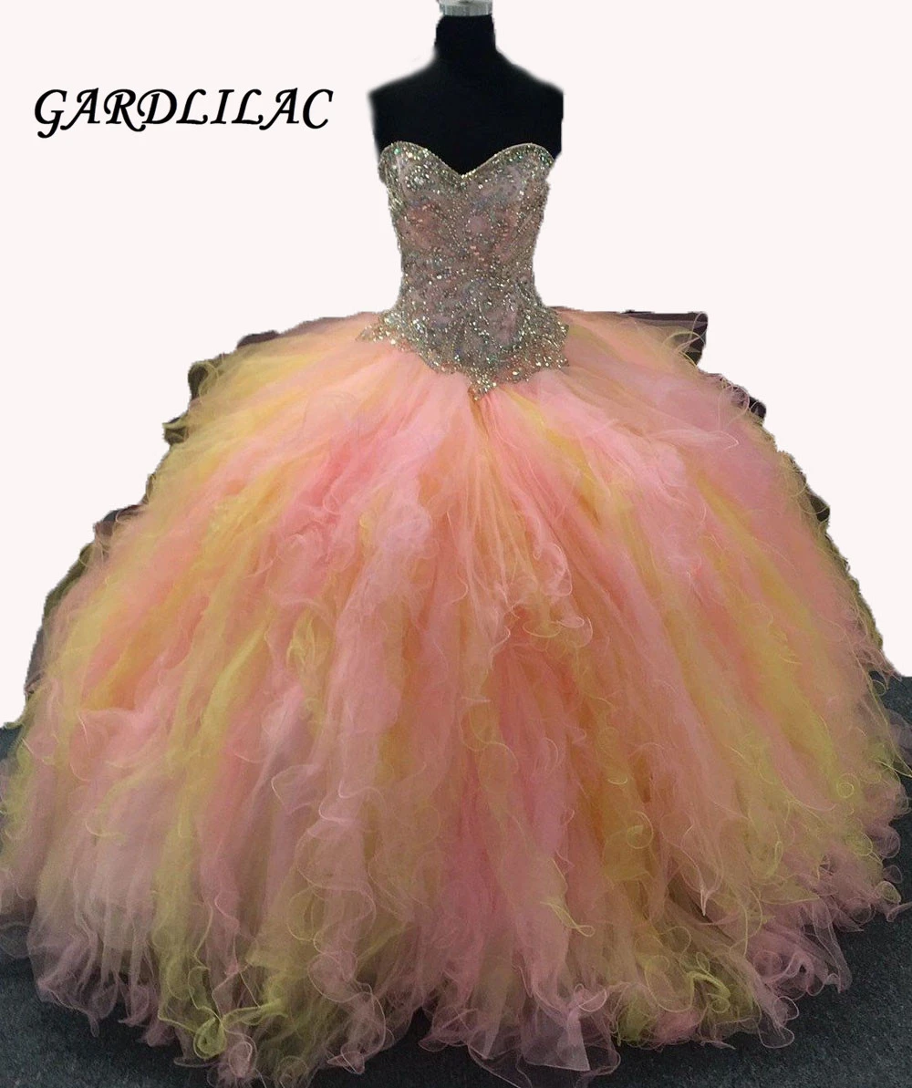 colorful quinceanera dresses