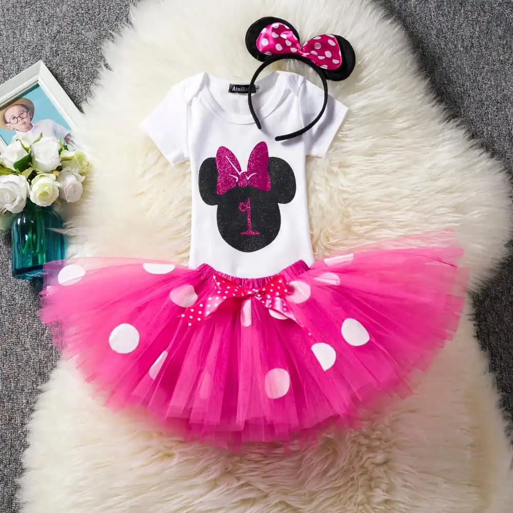minnie mouse birthday outfit for 2 year old