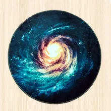 Круглый ковер с рисунком галактики 3D, ковер с изображением Вселенной, земли, прикроватные коврики, коврик для гостиной, для детской комнаты, домашний декор