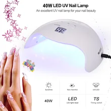 Abody 40 Вт УФ светодиодный светильник для ногтей солнечный свет светодиодный аппарат для сушки ногтей ногти отверждения машина Гель-лак для ногтей инструмент для искусства