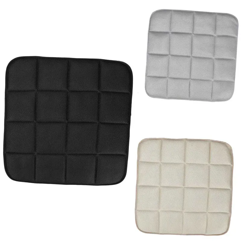 New Arrival 42cm*42cm Bamboo Chair Pads Charcoal Breathable Car Seat Pad Mat 3 Colors Free Shipping | Дом и сад