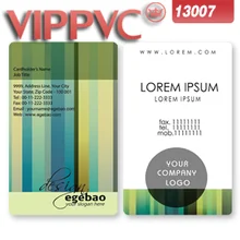 A13007 дизайн визитные карточки для белая печать ПВХ карт