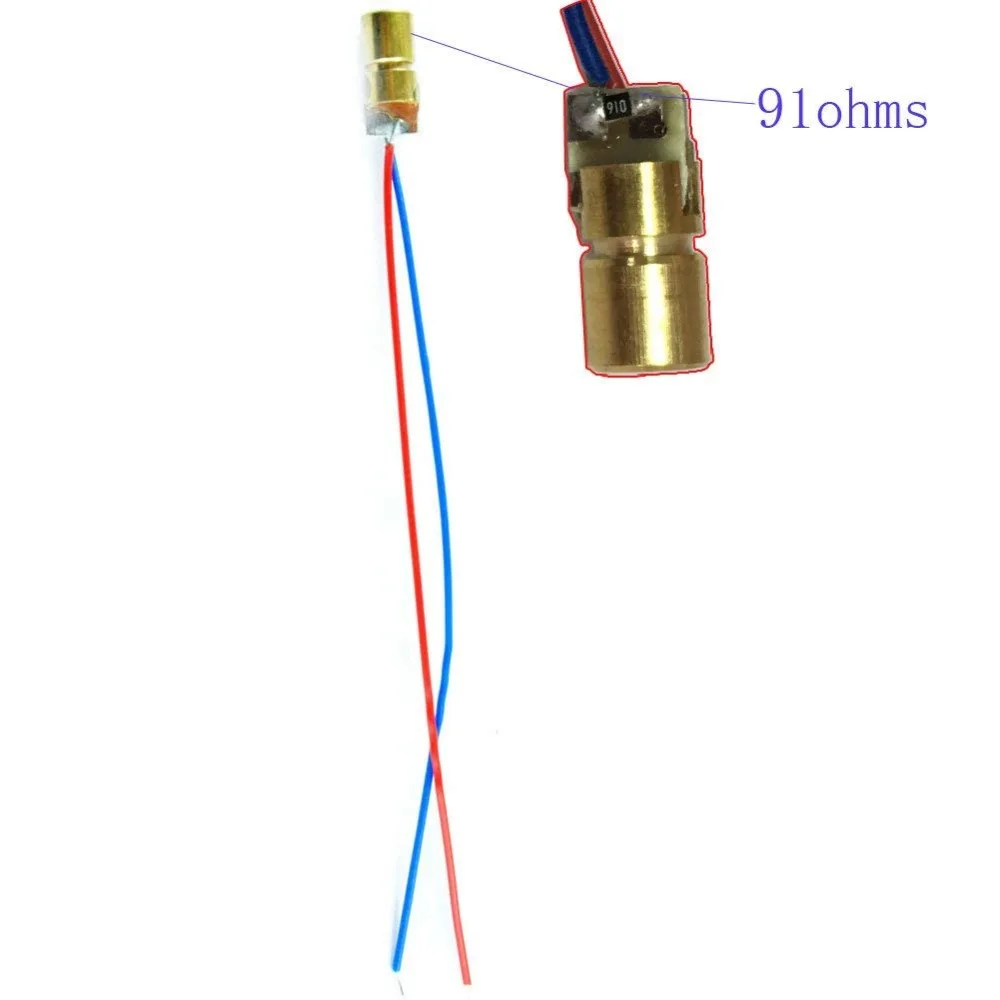 Laser Head Diode Dot 650nm 6mm 3V 5mW FZ0345 (2)