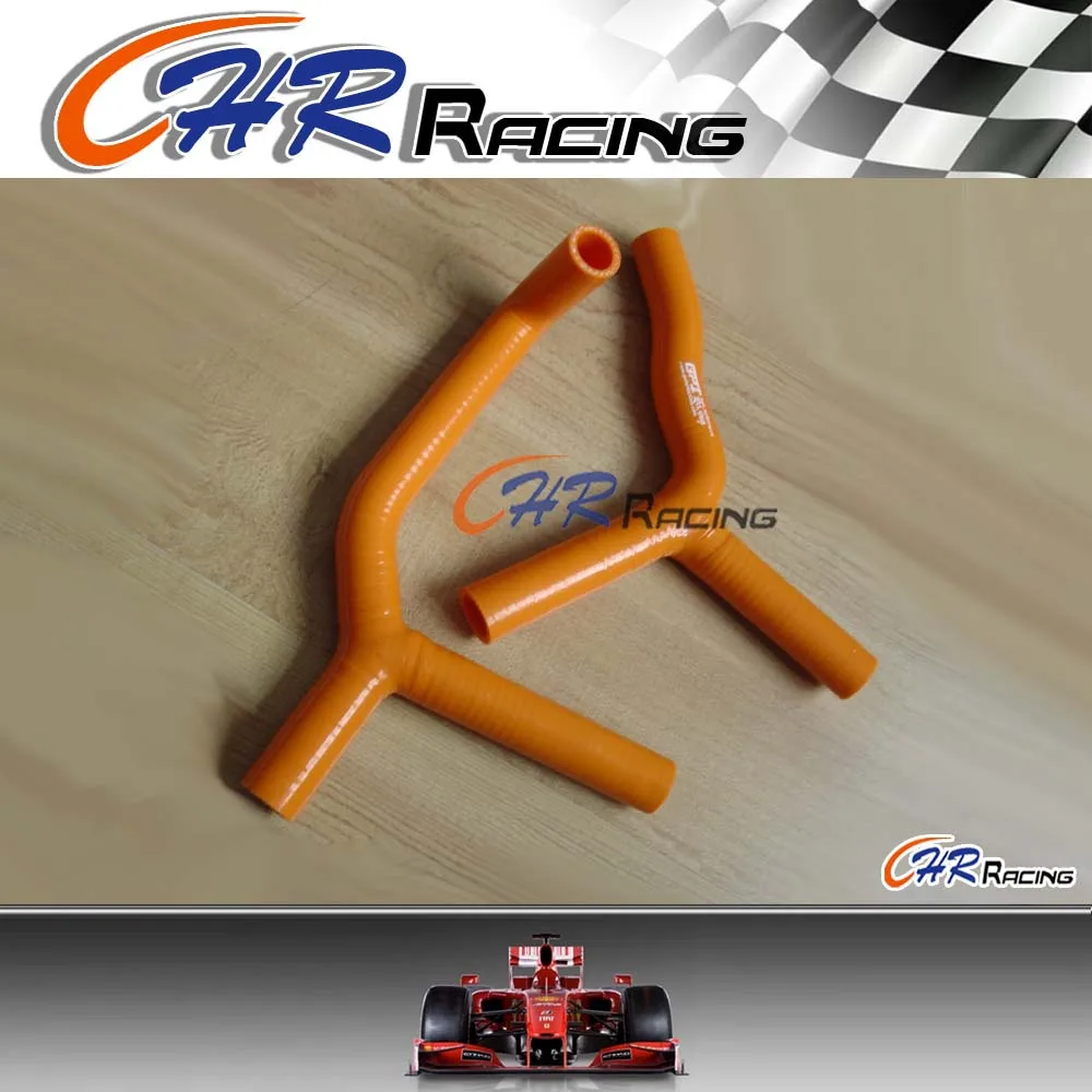 

silicone radiator hose Y kit for KTM 85 SX 85SX 20032004 2005 2006 2007 2008 2009 2010 03-10 orange