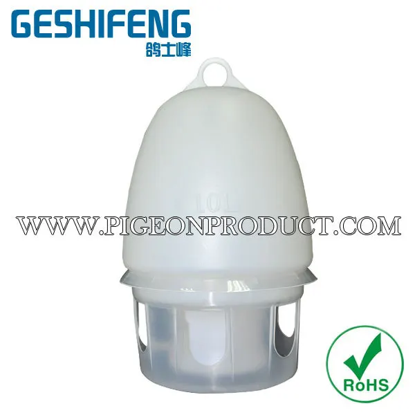 

free shipping 6pc 10L high quality made in China have RoHS certification pigeon drinker