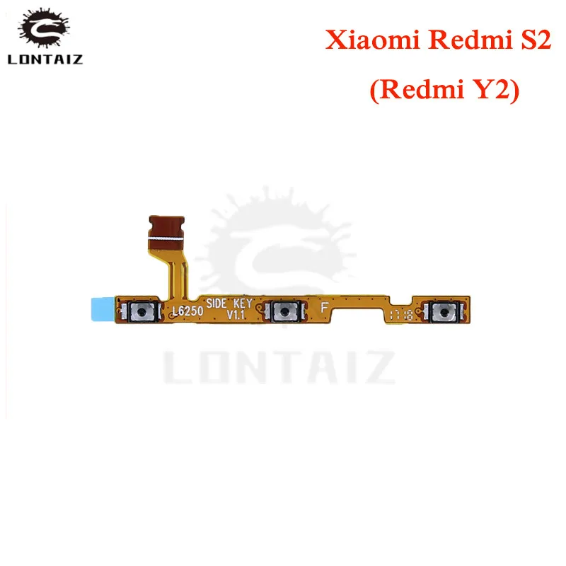 

for Xiaomi Redmi S2 Power Volume Flex Cable Side Key Button On Off Switch Ribbon Flex Cable for Redmi Y2 Repair Spare Parts