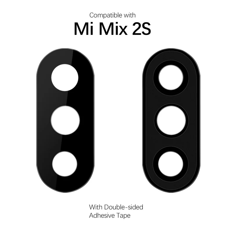 Задняя камера объектив для Xiaomi Mi Mix 2 задняя камера Объективы для Xiaomi Mi Mix 2s запасные части с клейкой лентой - Цвет: Mix 2S
