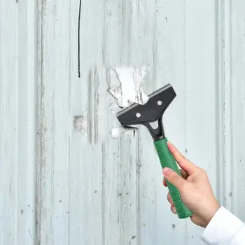 

Portable Stainless Steel 100MM Portable Scraper Remover Household Clean Tool Steel Wall Paper Paint Tile Cleaner 180x100mm