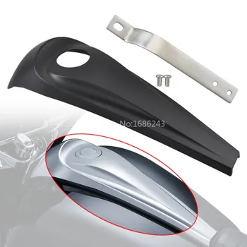 

Motorcycle Matte Black Fuel Tank Smooth Dash Console For Harley Touring Electra Glide Road Glides Street Glides 2008-2017 16 15