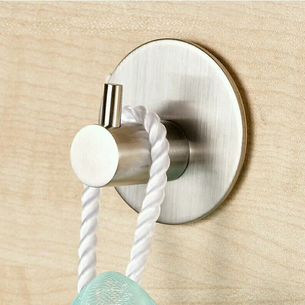 KES A7065 Bathroom Lavatory Self Adhesive Single Coat and Robe Hook