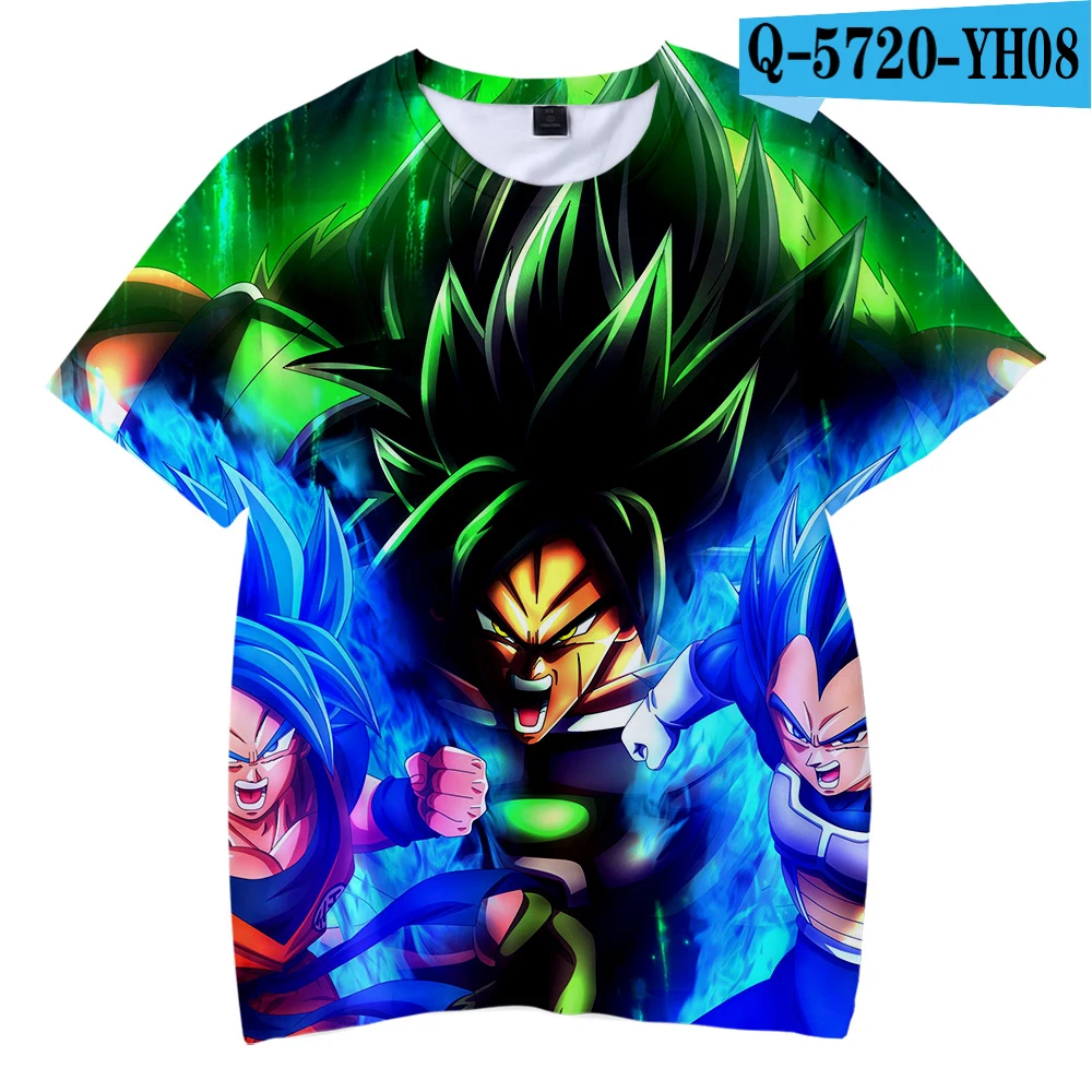 

New Harajuku Kid's t shirt DRAGON BALL 3D Print Cosplay Cool Children T-Shirts Hip hop Cute Children Casual DRAGON BALL Clothes