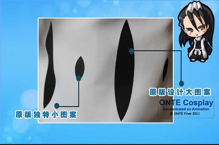 Cosplay&Ware [7]Anime Bleach Cosplay Costumes Capes 1st To 11th 12th 13th Division Captains Cloaks With Sleeve Coat Halloween -Cosplay&Ware anime Shop
