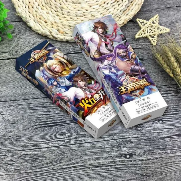 32 шт./компл. King Glory мобильный игровой стиль бумажная Закладка мультяшный